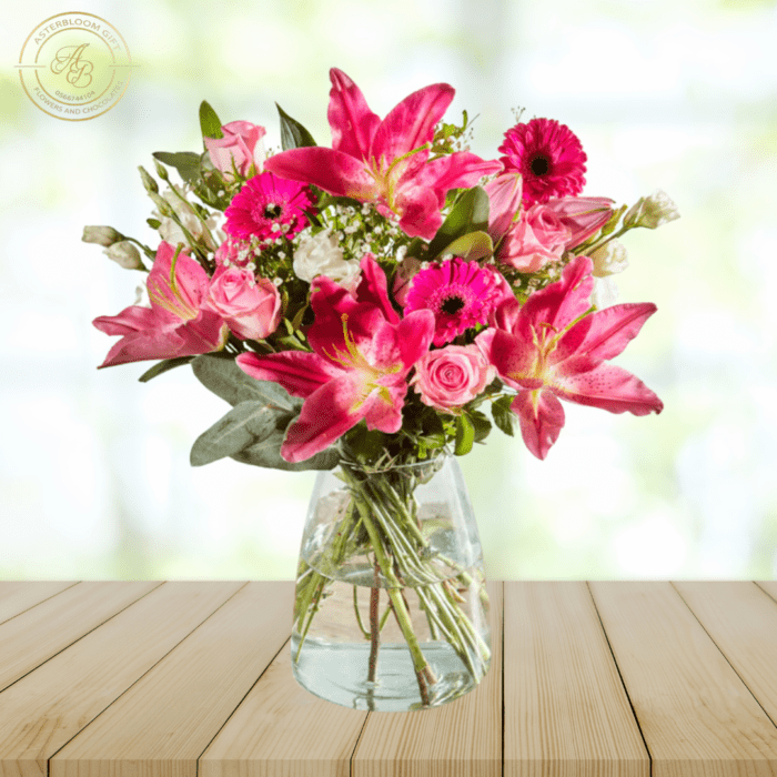 "Pink Harmony Floral Bouquet"